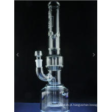 Dobro Geyser Perc taça Base de vidro de fumar cachimbo de água (ES-GB-555)